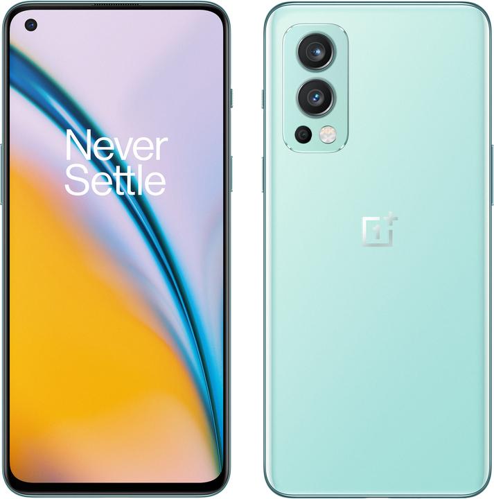 Actual product image OnePlus Nord 2 (12GB) (256 GB, Blue Haze, 6.43", Dual SIM, 50 Mpx, 5G)