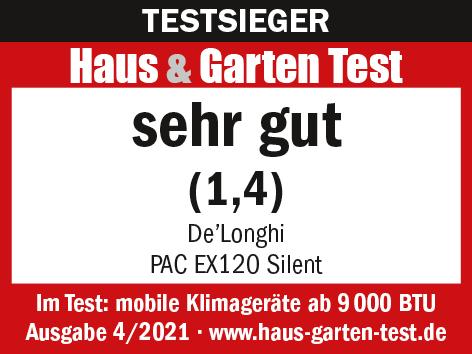 Image du produit De'Longhi PAC EX120 Silent (44 m², 11500 BTU/h)
