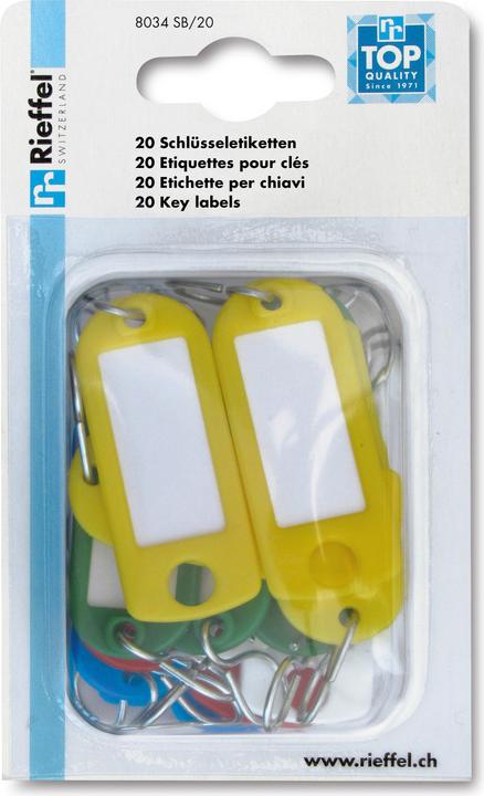Rieffel Schlüsseletiketten