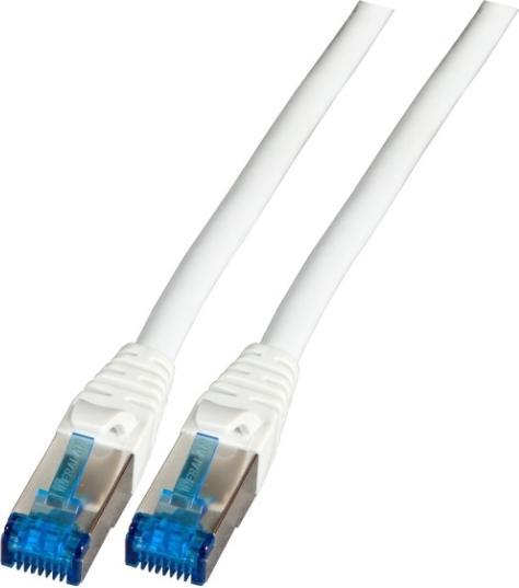 Image du produit Infralan ¬ Câble patch RJ45 S/FTP,Cat.6A, TPE, superflex, 1m, gris (1 m)