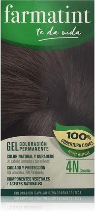Actual product image Farmatint Permanent Color Gel 4n Brown 150ml (4N)