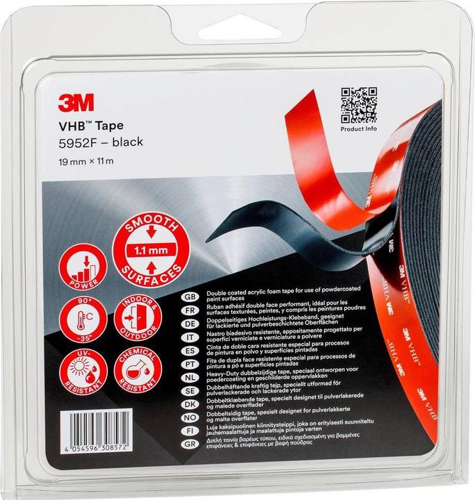 Produktbild 3M Hochleistungsklebeband (19 mm)