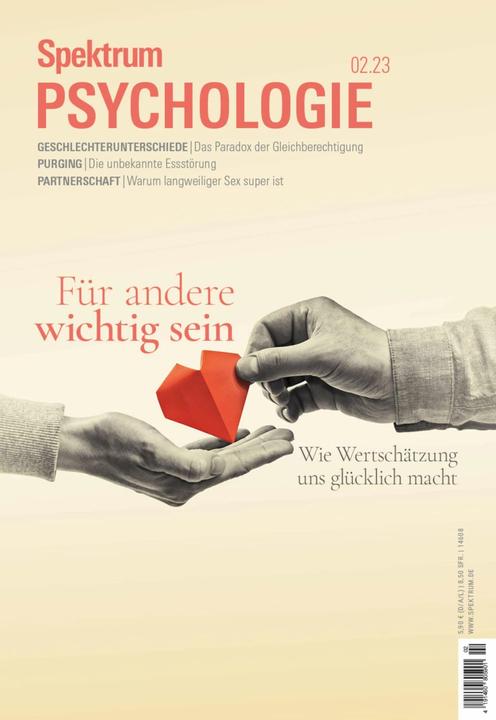 Spektrum Psychologie - Wichtig für andere sein (Deutsch, Spektrum der Wissenschaft, 2023)