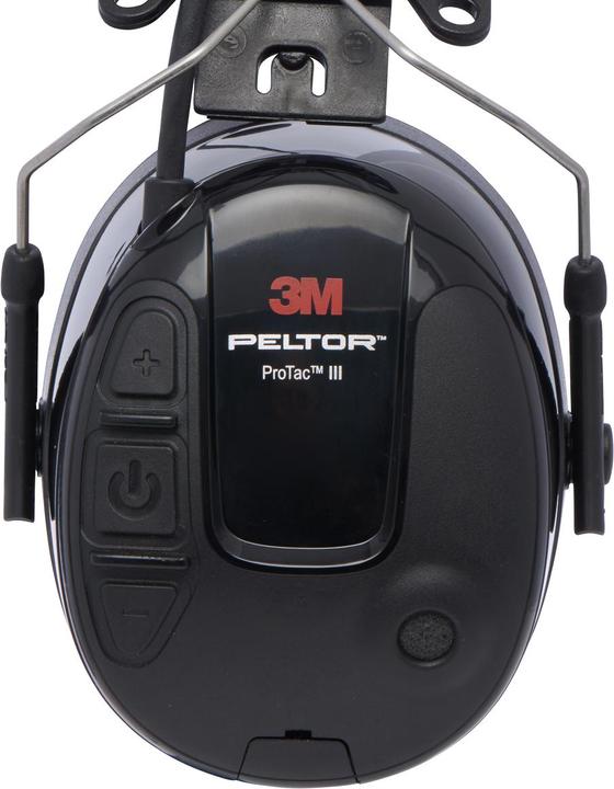 Actual product image 3M Peltor ProTac 3 Black Headband Helmet Att. (1 x)