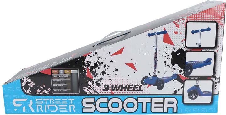 Produktbild Street Rider 3-Rad-Scooter mit verstellbarem Lenker Abec 7 Blau