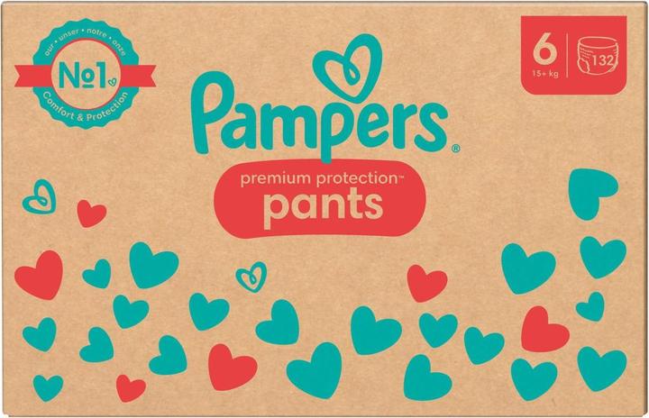 Produktbild Pampers Premium Protection Pants (Gr. 6, Monatsbox, 132 Stück)