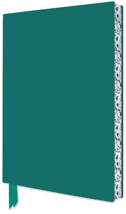 Image du produit Teal Artisan Notebook (Journaux Flame Tree) (Règle spéciale, Couverture rigide)