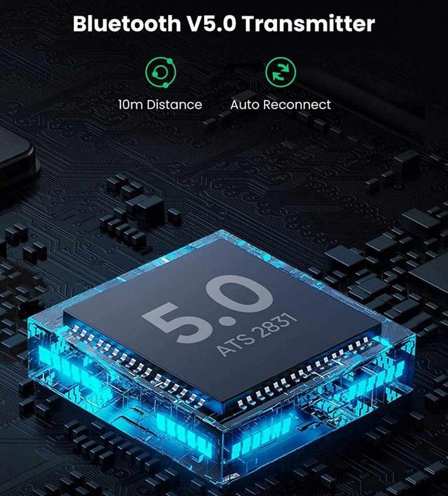 Produktbild Ugreen USB Bluetooth 5.0 Transmitter für Nintendo Switch, PC, Laptop (Sender)