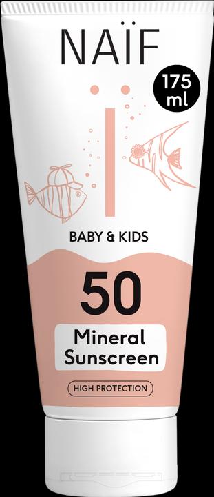 Produktbild Naïf Sonnencreme (Sonnencreme, SPF 50, 175 ml, 225 g)