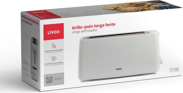 Immagine prodotto Livoo Tostapane grande fessura (Spina UE)