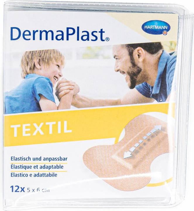 Actual product image DermaPlast Textile plaster (12 x)
