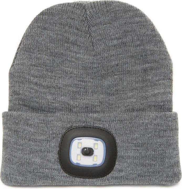 Produktbild Kikkerland Grey Light Up Beanie (One Size)