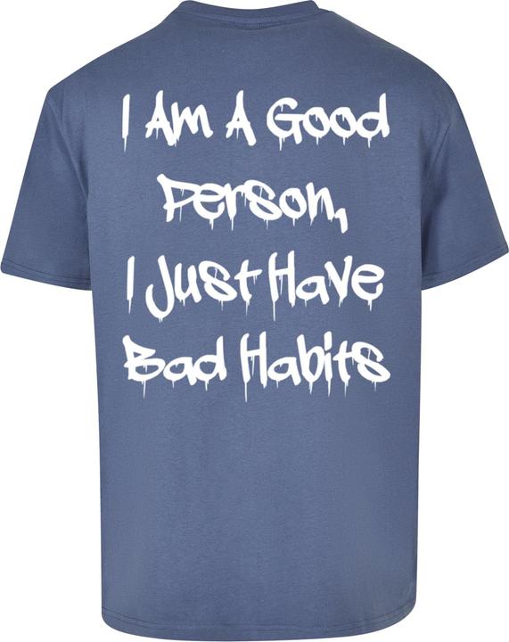 Immagine prodotto Merchcode Maglietta oversize pesante Bad Habits - 113667 (3XL)