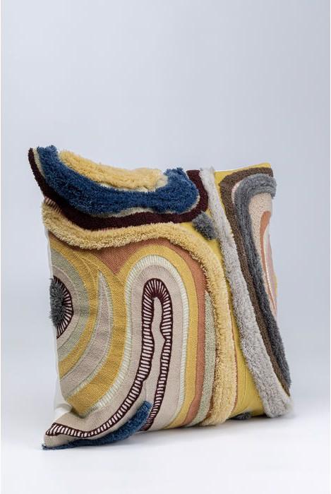 Produktbild Kare Design Kissen Lava Braun 45x45cm (45 x 45 cm)
