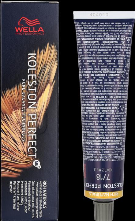 Immagine prodotto Wella Koleston - Rich Naturals 7/18 biondo medio cenere perla (7/18 biondo medio frassino perla)