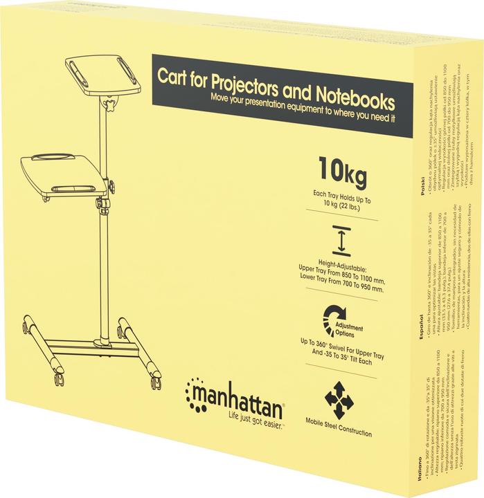 Image du produit Manhattan Projektionstisch auf Rollen (Sol)