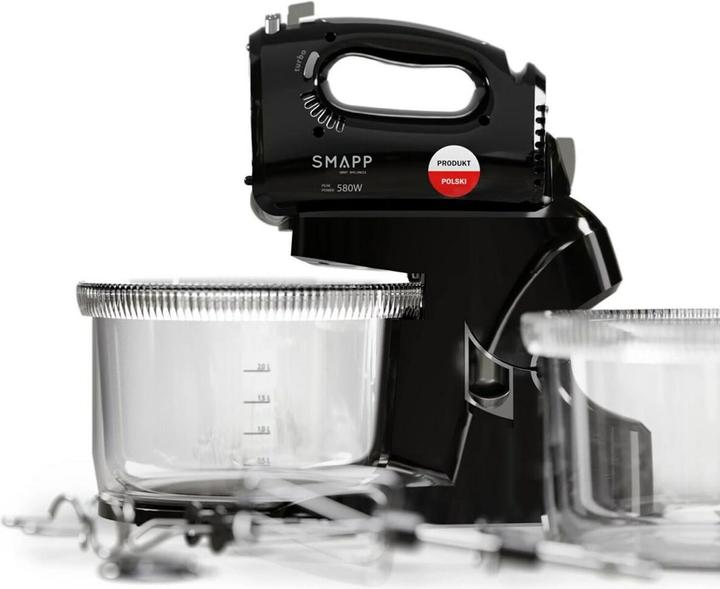 Smapp Mixeur à main Mixeur avec bol 451.88 2 bols noir Acheter en toute sécurité avec livraison à domicile (580 W)