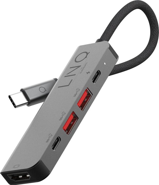 LINQ Connects 5in1 Pro (USB-C, 1 Porti)