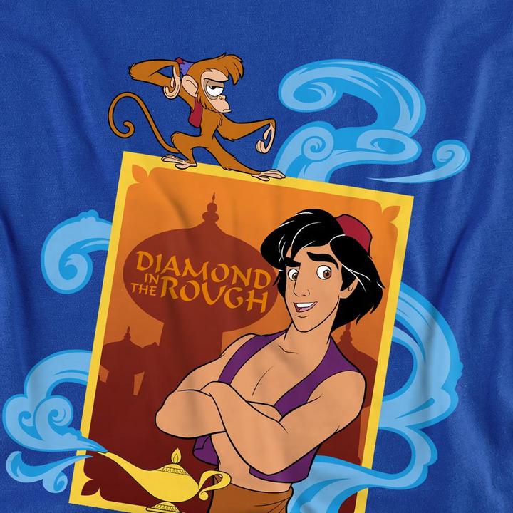 Immagine prodotto Aladdin Diamond In The Rough Maglietta Abu Adulto Unisex (XXL)