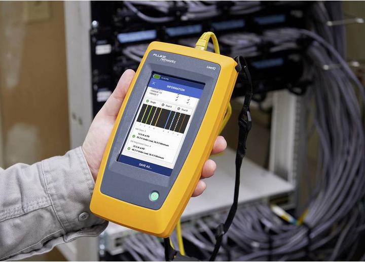 Actual product image Fluke LIQ-100 Network Cable Tester Twisted Pair Cable Tester