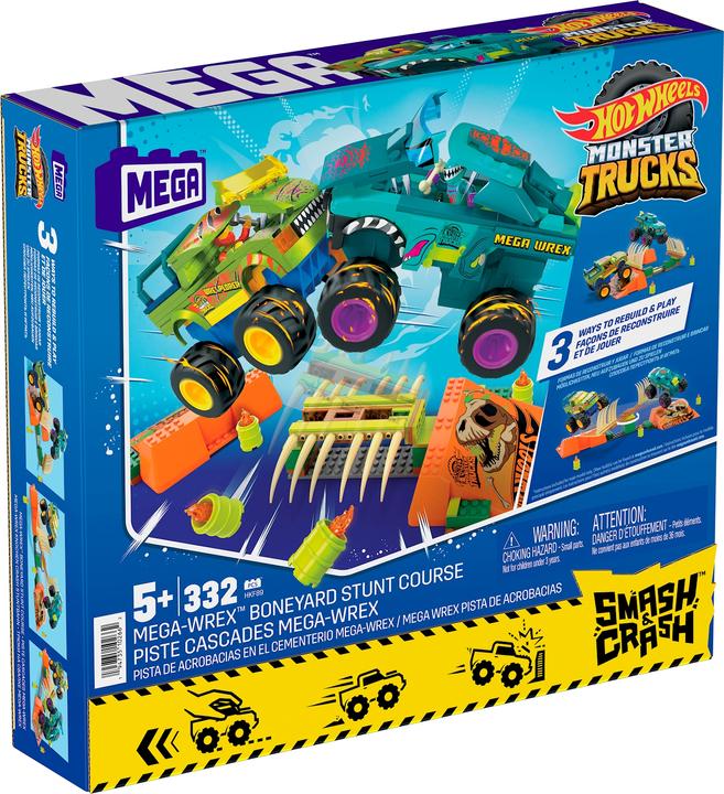 Image du produit Mega Smash 'n Crash Mega-Wrex™ Boneyard Stunt Course