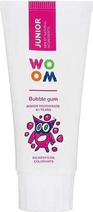 Woom Brand Junior Toothpaste Bubble Gum 6+ Years - Baby Toothpaste (50 ml)