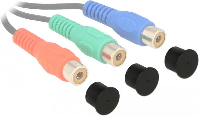 Produktbild Delock Schutzkappe Schwarz (Packung mit 10)