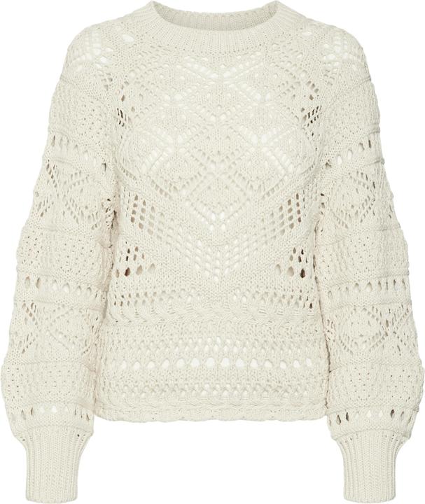 Produktbild Vero Moda Rundhals Ballonärmel Pullover Strickpullover (S)