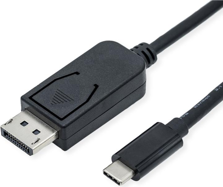 Image du produit Roline Câble adaptateur USB type C-DP 1m v1.4 8K60Hz ST/ST (USB-C, 100 cm)