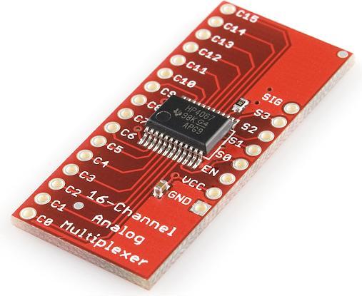 Actual product image SparkFun Analog/Digital MUX Breakout (Electronics kit)