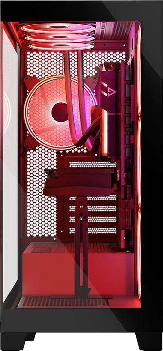 Produktbild Modecom Computergehäuse Volcano SPACE APEX ARGB MIDI USB 3.0 X 2 CYPE-C (mATX, Mini-ITX)