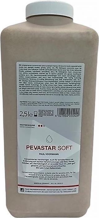 Paul Voorman Handreinigung Pevastar SOFT 2,5 l silikon- und lösemittelfrei Flasche PAUL VOORMANN (Flüssigseife, 2500 ml)