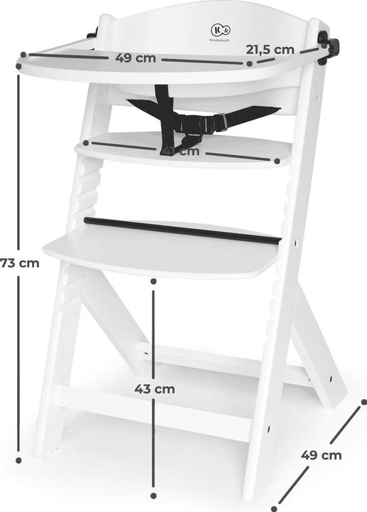 Image du produit KinderKraft Enock (Chaise haute)