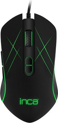 Actual product image Inca 6 LED Softwear/ Silent Gaming Mouse (Cable)