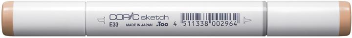 Actual product image Copic Sketch type E - 33 (E33 - Sand, 1 x)