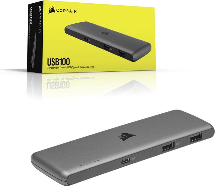 Actual product image Corsair USB 100 (USB-C, 7 Ports)