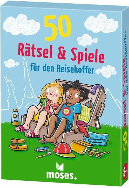 Produktbild 50 Rätsel & Spiele für den Reisekoffer (Deutsch)