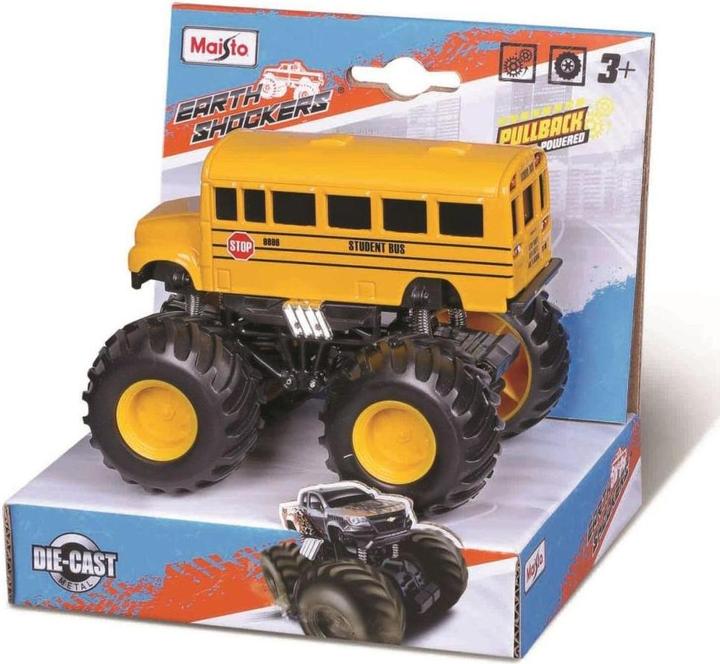 Actual product image Maisto Earth Shockers with pullback motor assorted