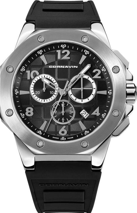 Actual product image Cornavin Downtown Sport CO 2012-2001R (Analogue wristwatch, 44 mm)