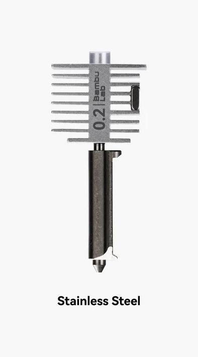 Actual product image Bambu Lab Hotend with nozzle stainless steel A1 series (Accessories)