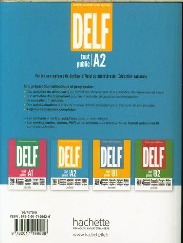 Actual product image DELF : tout public A2 : conforme au nouveau format d'épreuves (French, Collectif, 2024)