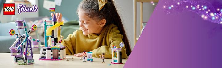 Actual product image LEGO Magic Ferris Wheel with Slide (41689, LEGO Friends)