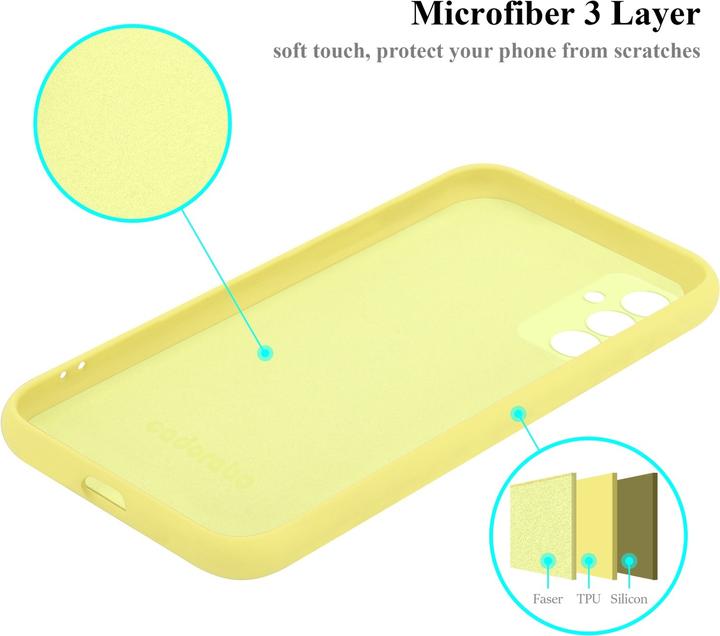 Immagine prodotto Cadorabo Custodia in silicone liquido TPU per Samsung Galaxy M23 5G (Samsung Galaxy M23 5G)