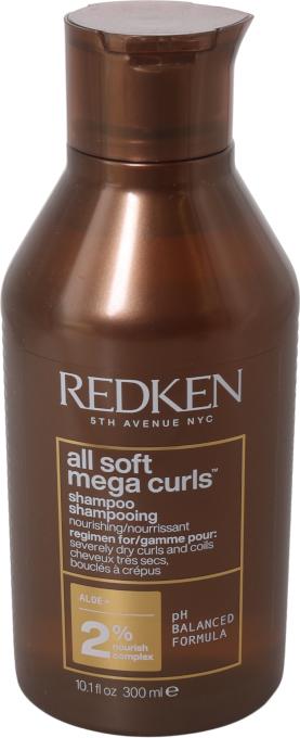 Actual product image Redken all soft mega curls shampoo (300 ml, Liquid shampoo)