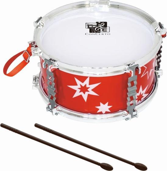 Immagine prodotto TrendAlliance Concerto 681.08301 708301 Tamburo da marcia in plastica, tamburo con tracolla e 2 bacchette, K