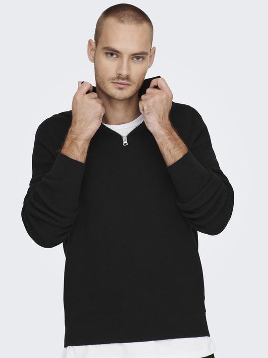 Actual product image Only & Sons High Neck Knit Sweater (S)