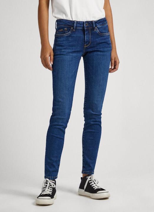 Actual product image Pepe Jeans Pixie Skinny Fit Medium Blue (W28/L32)