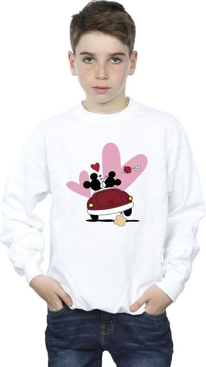 Actual product image Disney Boys Mickey Mouse Car Print Sweatshirt (152, 158)