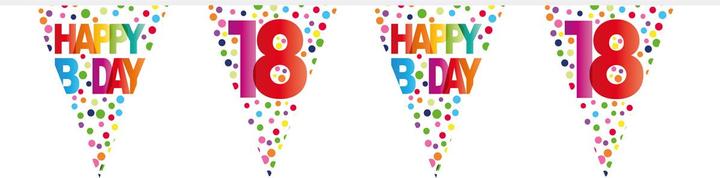 Folat Chaîne de banderole birthday