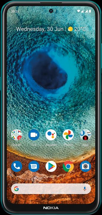 Productafbeelding Nokia X10 (128 GB, Bosgroen, 6.67", Dubbele SIM, 48 Mpx, 5G)